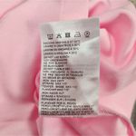 Coperni Cut Out Jersey Dress in Light Pink Small Long Sleeve Barbiecore Mini Photo 12