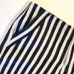 Banana Republic Like New  Linen-Cotton Blend Striped Shorts Photo 2