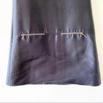 Harvey Faircloth Winter Trapeze Dress Black Silk Blend Size 4 Revolve Zippers Photo 6