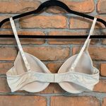 Serra  Women's T-Shirt‎ Bra Lightly Lined Demi Coverage Underwire Beige Size 34B Photo 1