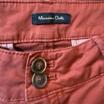 Massimo Dutti Massimo Dutti Trouser Pant 2 Rust Red Business Casual Chino Bottoms 31" Inseam Photo 7