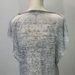 Betsey Johnson Give Love Get Love Gray Burnout Tee Tank top Size XL Photo 8