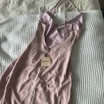 superdown Pink Crossover High Slit Backless Maxi Dress Prom Gown Photo 7