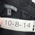 Adrianna Papell  Pants‎ Womens 6 Black Wide Leg Crop Tie Waist Pull On Photo 3