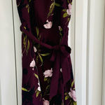 Ted Baker London Alyan Elderflower Print Asymmetrical Dress Size 14 Photo 0