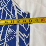 Jealous Tomato  NWT Blue and White Boho Stretch Maxi Dress size Medium Photo 6