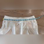 Varley KESWICK STRETCH-COTTON SWEATPANTS IN IVORY size medium Photo 5