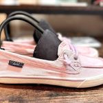 Sperry ‎ LIght Purple Canvas Topsiders size 7.5 Photo 0