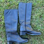 DONALD J PLINER black leather size 6 TALL FLAT RIDING boots Bixbi3 Photo 11