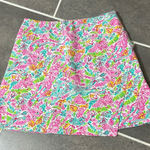 Ibkul Faux Wrap Skort size XS Pink Photo 0