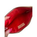 Kate Spade  Pink Pebble Leather Wristlet Clutch Photo 3