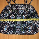 Vera Bradley Turnlock Satchel in Ink Blue Retired Fall 2014 Photo 6