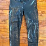Gap Sparkly Metallic Black/Copper FIT leggings Photo 0