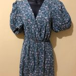 Nasty Gal Stalk to Us Floral Puff Sleeve Romper Photo 1
