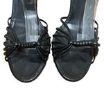 Via Spiga Sanny Strappy Ankle Strap High Heel Sandals Black Leather Women 10 Photo 4