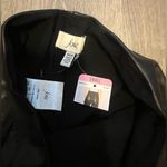 Joie  Faux Leather Black Pants Leggings High Rise Womens Size S NWT Going Out Photo 6