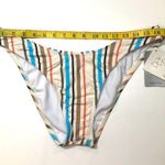 VYB High Leg Stripe Print Bikini Bottoms swim XL Photo 4