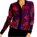 Fabletics  Size Small Ithaca Floral Bomber Jacket Limited Edition Romantic Print Photo 1