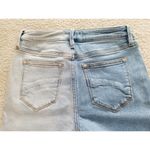 Driftwood  High-Rise Straight Leg Cropped Color-block Jeans Women's Size 25 Photo 4