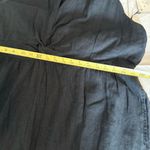 Ava & Viv  Elegant Black linen blend Halter Dress NWT Photo 7