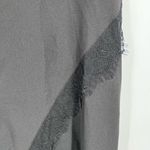 DKNY NWT Mixed-Media Midi Dress medium Lace Colorblock black white party Photo 10