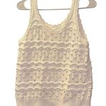 Splendid LOWEN SWEATER TANK Cream Sleeveless Knit Top Womens XS Photo 5