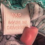 Belle By Kim Gravel Womens Capri Pants Size 1XP Boho Paisley Floral Drawstring Green Photo 4