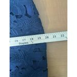 Banana Republic Navy Blue Floral Lace Sheath Dress Petite 8 Photo 7