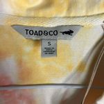 Toad & Co  Yerba rugby short sleeve tie dye dress size small Photo 5
