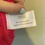 Three Dots hot pink shirt sz M Barbie lightweight natural fibers breathable Photo 4