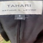 Tahari  Dark Gray Pin Striped Woman’s Two Piece Suit Size 8 Photo 4