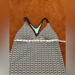 Athleta  Bondi Bra Tankini Top Womens Size LT Multicolor Stretch Swimwear Beach Photo 2