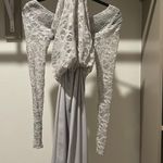 Jump Silver Sequin Dress, U shaped Back  Photo 4