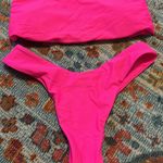 Bandeau bikini Pink Photo 0
