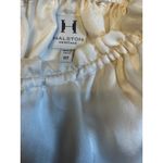 Halston Heritage  Dress Cream Off Shoulder Short Mini Cocktail Party Size 10 Photo 2