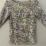 Ted Baker London Normma half sleece flecc multicolor tee size 2 US size 6 Photo 2