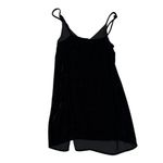 Reformation Black Velvet Tunic Dress / Tank Top – XS Photo 1