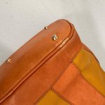 Valentina Leather Drawstring Bucket Bag Purse Photo 6