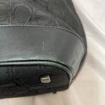 Salvatore Ferragamo Black Monogram Hobo Bag with Curved Design Photo 9