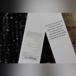 Calvin Klein | Black and White Tweed Overlap Front Pencil Skirt Photo 3