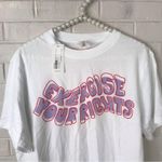 Outdoor Voices NWT Limited Edition Exercise Your Rights White Tee Size M Photo 2