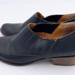 Latigo Women's Imagine Black Leather Slip On Booties Size 10 Boho Dark Academia Photo 6