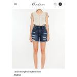 KanCan Jansen Ultra High Rise Boyfriend Denim Jean Shorts 5/26 New Blue Size undefined Photo 1
