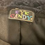 Eye Candy Black Lace Skirt Lined Party Cocktail Mini Skirt Size Medium Large Photo 1