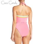 Juicy Couture 🆕 Pink Terry One Piece Swimsuit Photo 1
