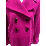 Banana Republic  Classic Peacoat Raspberry Size M Y2K Quiet Luxury Preppy Fall Photo 9