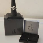 Calvin Klein Polished Silver Ring Photo 0