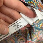 J.Crew Tie-Waist Organic Cotton Top in Liberty Giorgia Duke fabric - Size S Photo 7