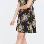 Madewell  painted blooms open back mini dress 6 Photo 0