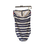 Michael Kors Women's  Swimsuit Size 4 Blue White Striped Photo 1